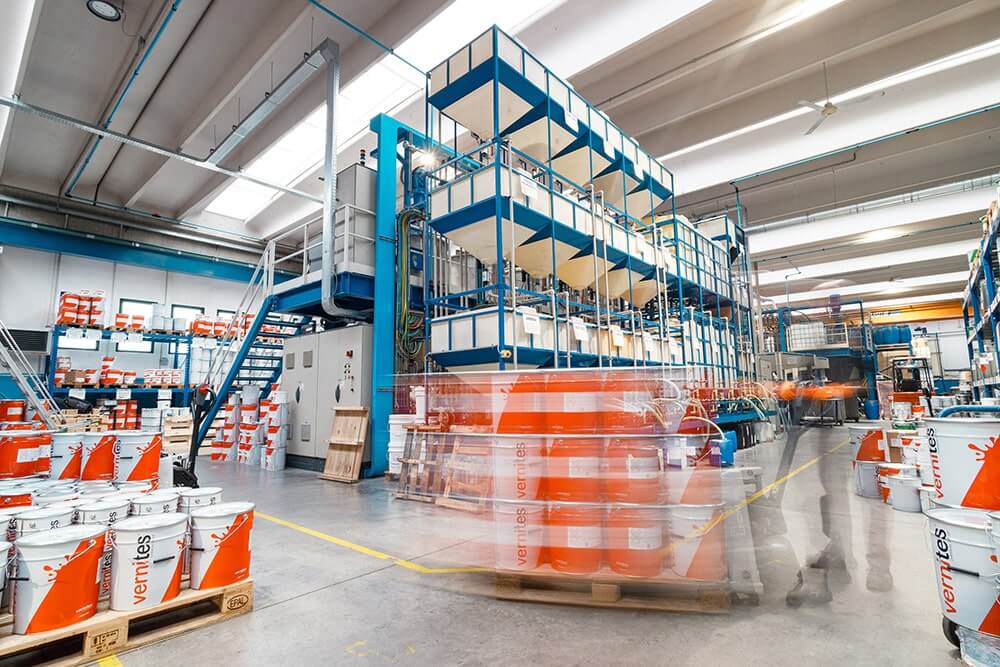 water-based paint production plant